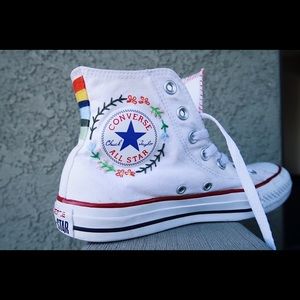 CUSTOM Embroidered Converse